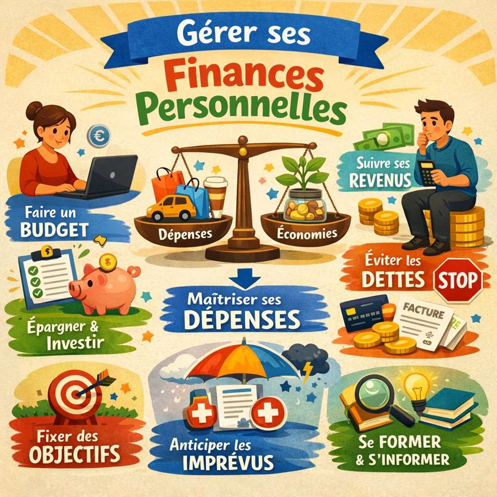 Gérer ses finances personnelles : 6 réflexes pour un budget sain